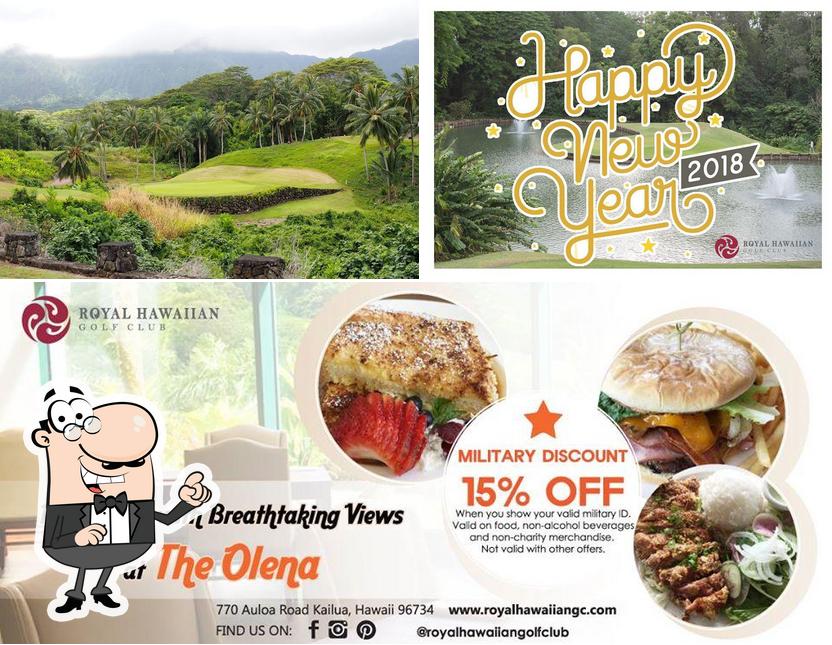 The photo of Royal Hawaiian Golf Club’s exterior and burger