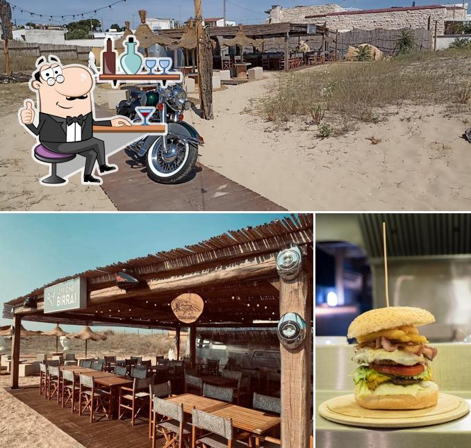 El interior de Alien Beach Food