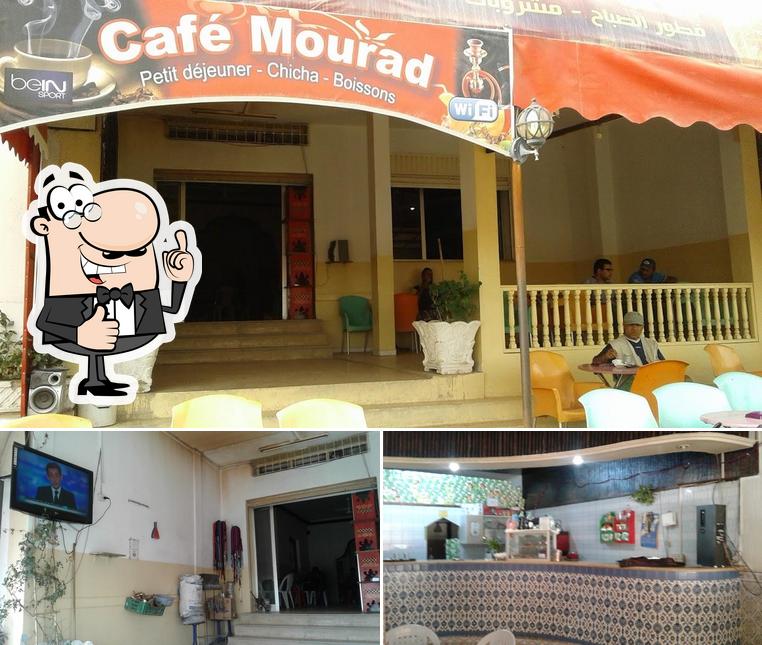 Look at the picture of Café Mourad