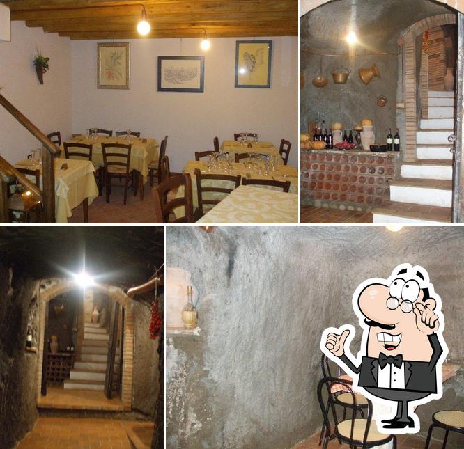 Gli interni di La Cantina de Zì Orzilli