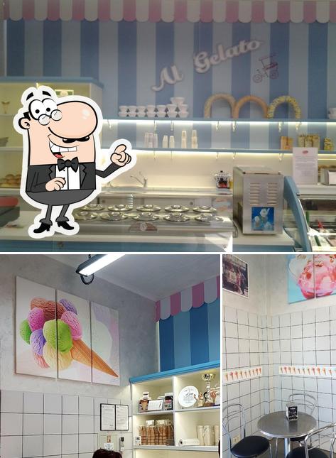 Интерьер "Al Gelato by Zappalà Gelateria artigianale Catania"