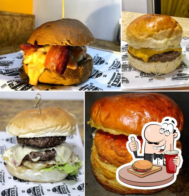 Os hambúrgueres do Stick's Burger irão satisfazer uma variedade de gostos