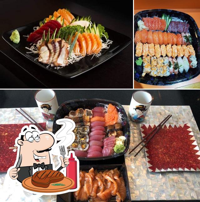 Escolha refeições de carne no Sushi Massao