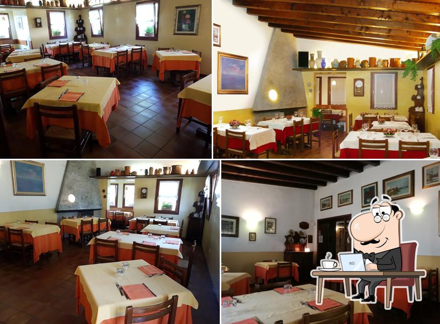 L'intérieur de TRATTORIA AE BAE