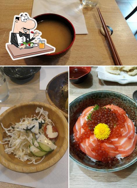 Comida en Rokkon Japanese Restaurant