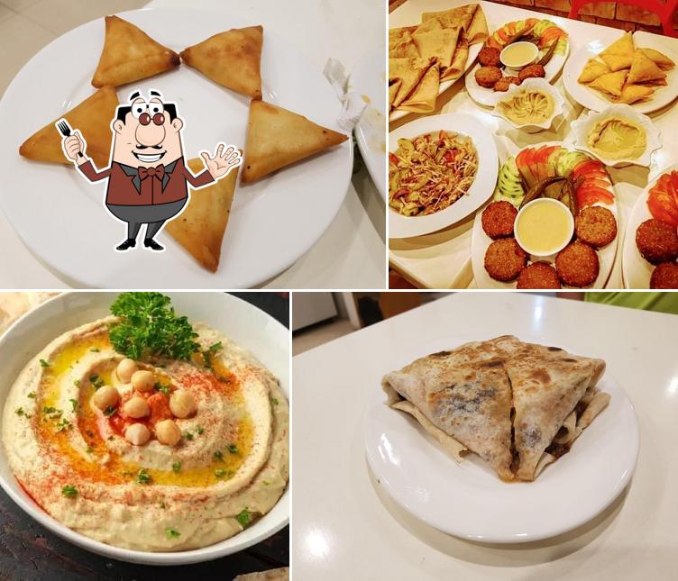 Food at Eastern Hub Restaurant