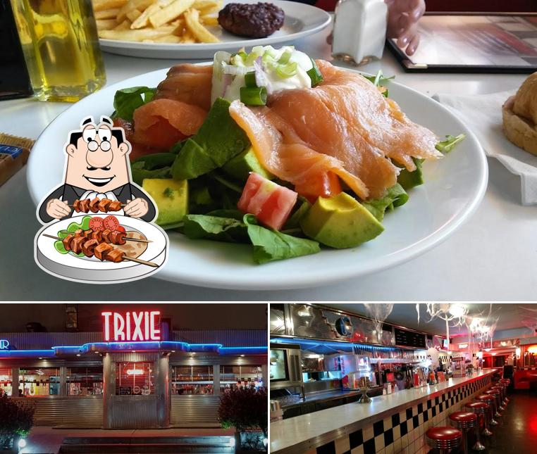 Meals at TRIXIE American Diner