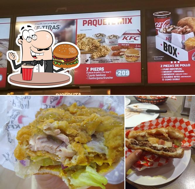 Отведайте гамбургеры в "KFC"