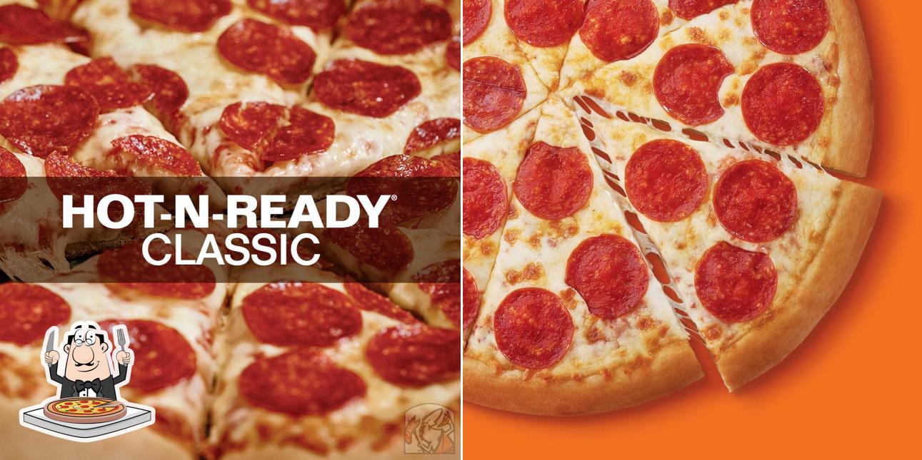 En Little Caesars Pizza, puedes probar una pizza