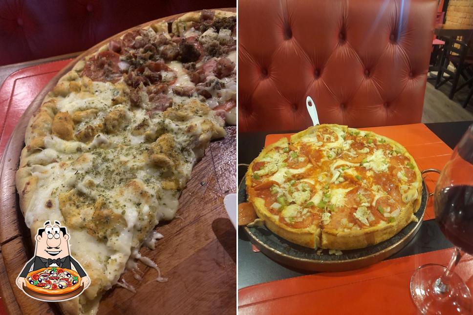 Escolha diversos estilos de pizza