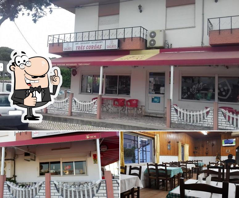 Look at the photo of Café Cervejaria Três Coroas
