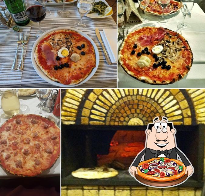 Scegli tra le molte varianti di pizza