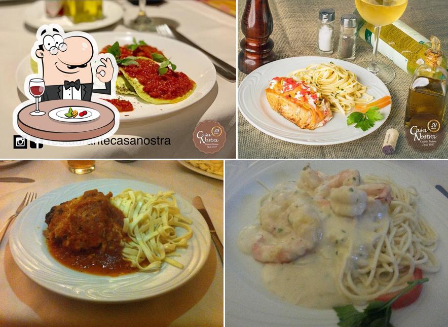 Comida em Casa Nostra Restaurante Italiano