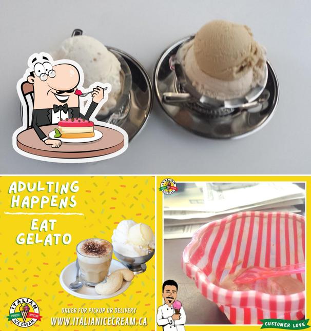 Italian Ice Cream propose un nombre de desserts