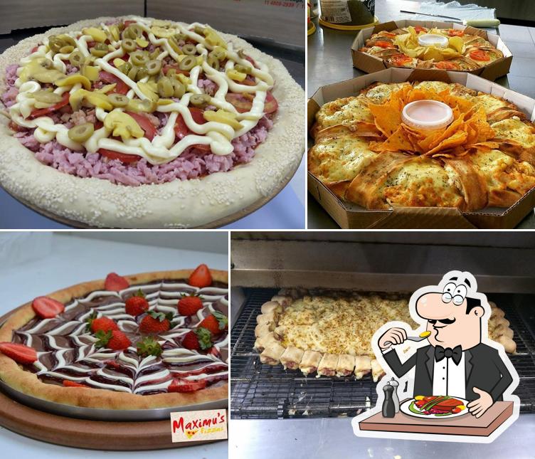 Platos en Maximu´s Pizzas