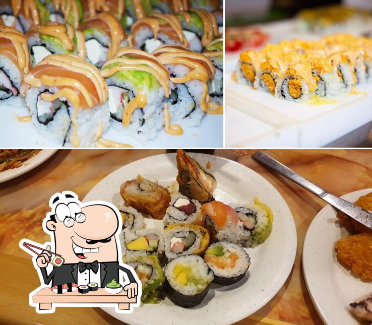 Sushi is a popular meal that originates from Japan