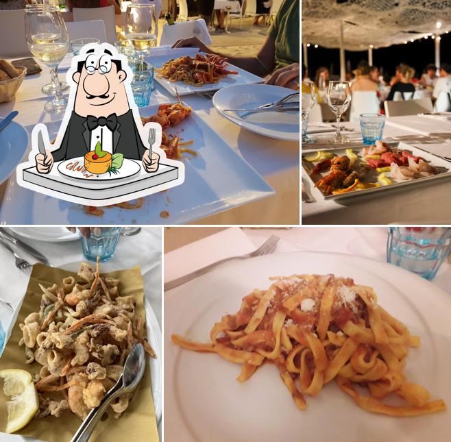 Platti al Ristorante Gabbiano Zadina