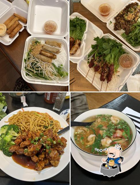 Еда в "New Saigon"