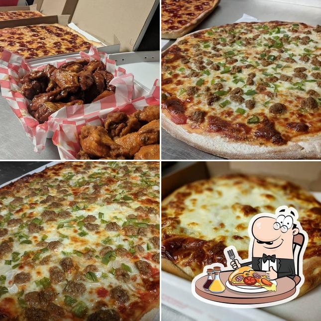 Try out different kinds of pizza