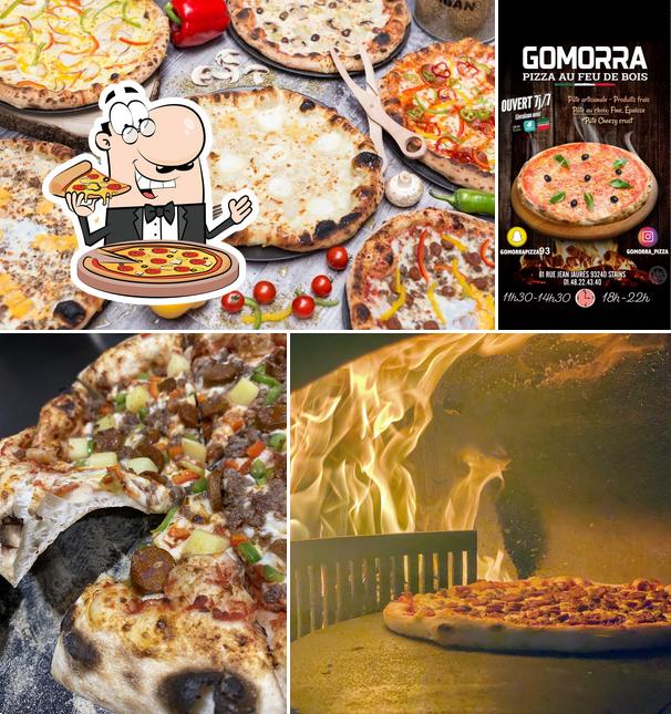 Essayez des pizzas à GOMORRA Pizza au feu de bois