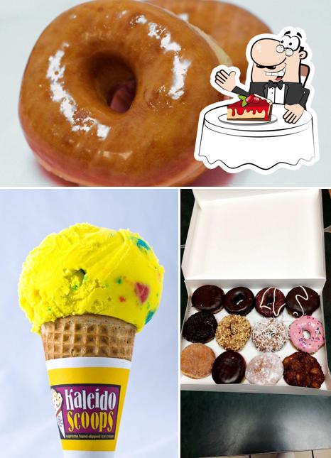 Cafe Donuts & Ice Cream offers a number of sweet dishes