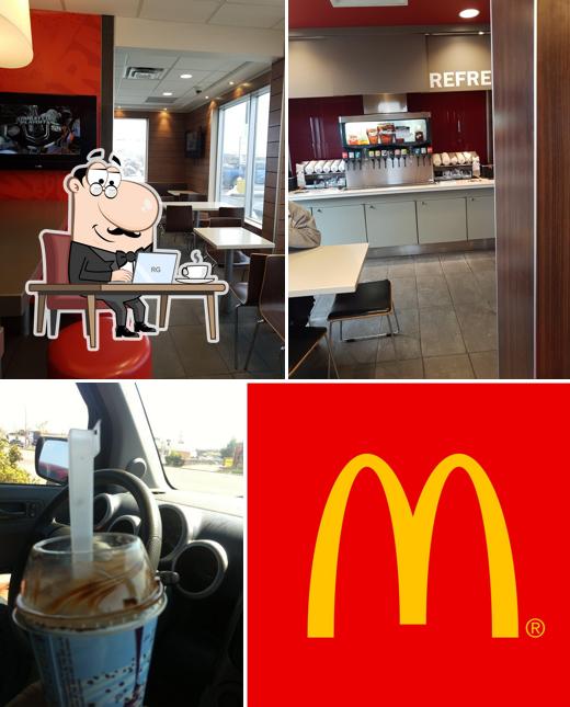 L'intérieur de McDonald's