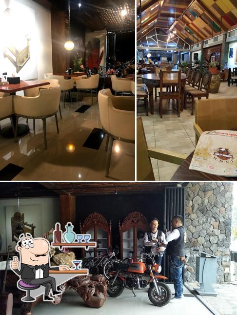 The interior of Benoa Borobudur Resto & Gallery