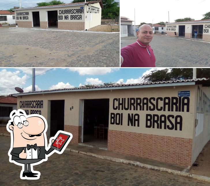 O exterior do Churrascaria boi na brasa