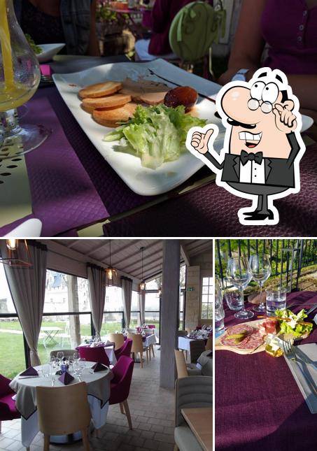 La photo de la intérieur et table à manger concernant Restaurant Le Montsorelli