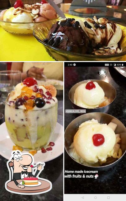MTR 1924 serves a variety of desserts