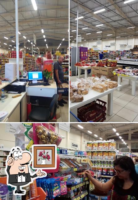 Veja imagens do interior do Supermercado Chapecó