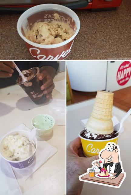 Carvel serves a selection of sweet dishes