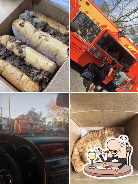 Meals at Chiddy's Cheesesteaks of Bay Shore (food truck)