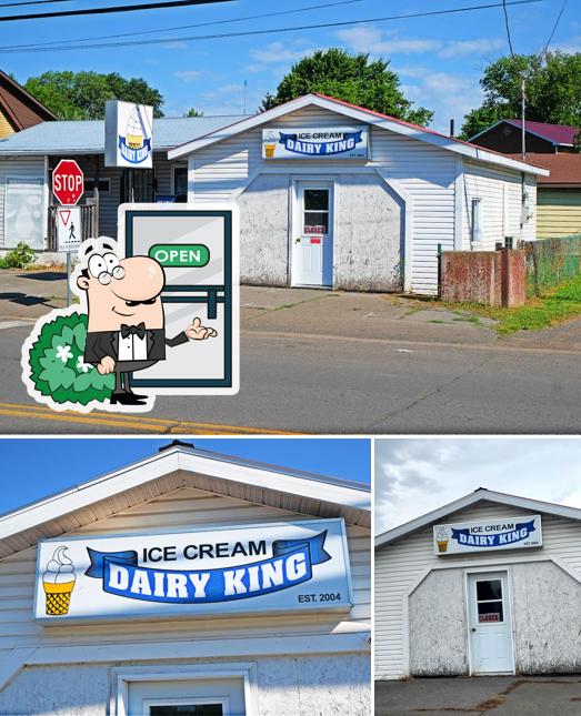 L'extérieur de Dairy King