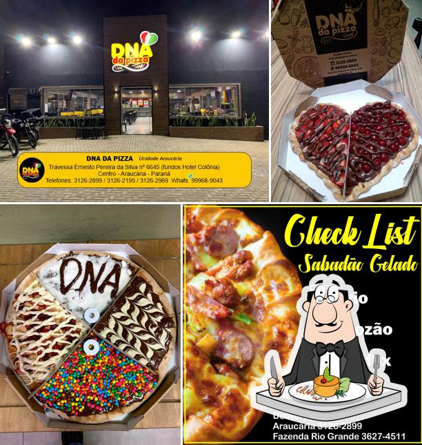 Comida em DNA DA PIZZA Araucária