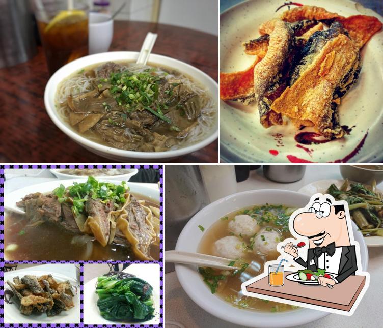 Meals at Wah Nam Noodle Restaurant