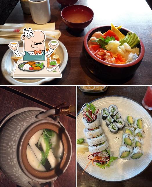 Platos en Yohachi Sushi Japanese Restaurant