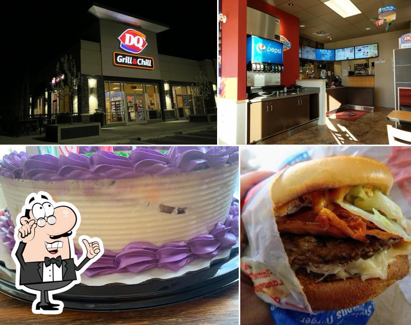 The photo of Dairy Queen Grill & Chill’s interior and food