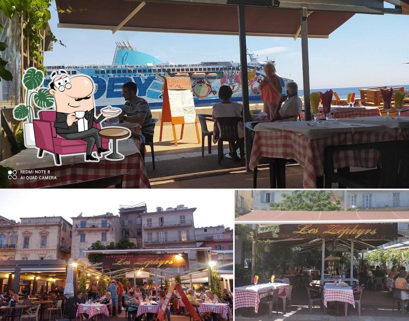 L'intérieur de Restaurant Les Zéphyrs Bastia