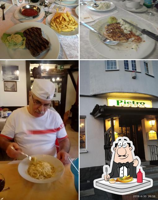 Order chips at Restaurant Pietro