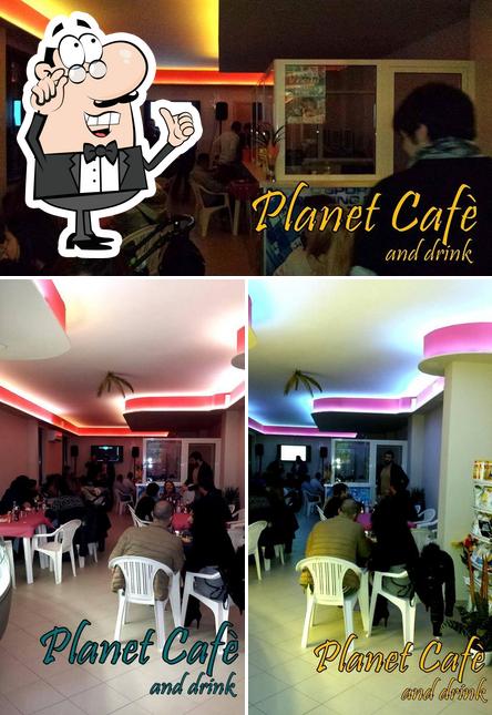 Gli interni di Bar Planet Cafè and Drink