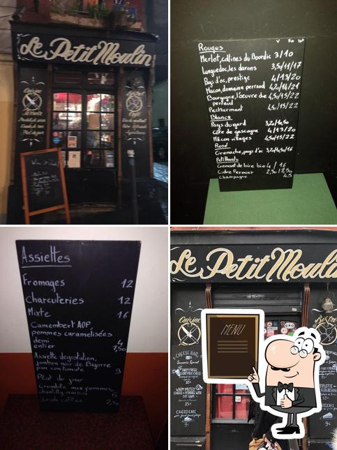 Découvrez le menu du jour sur le tableau