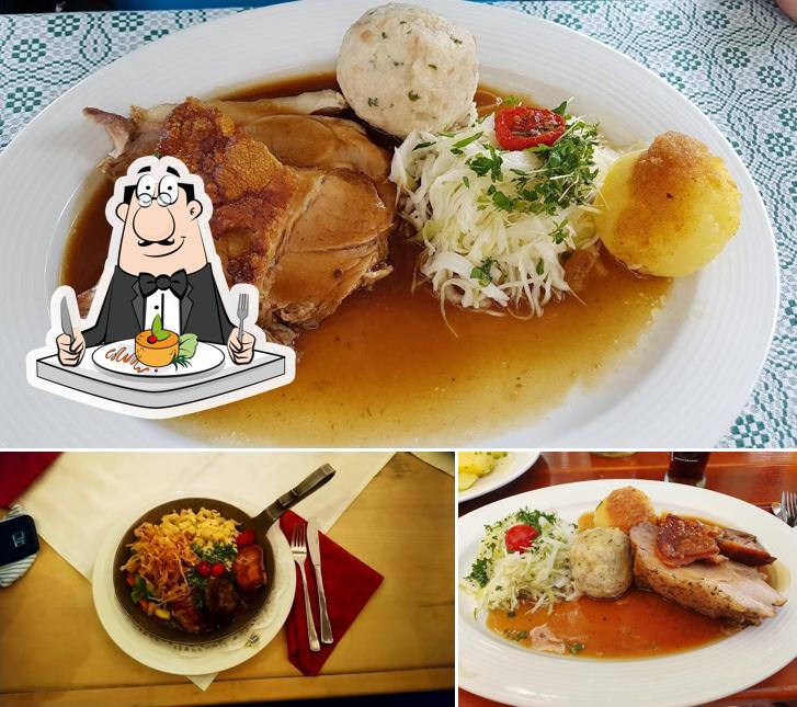 Essen im Gasthaus & Hotel „Zur Linde“