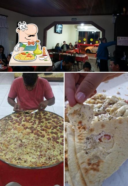 Comida em Happy Pizzaria