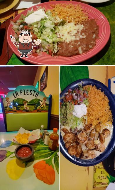 Food at La Fiesta Mexican Restaurant