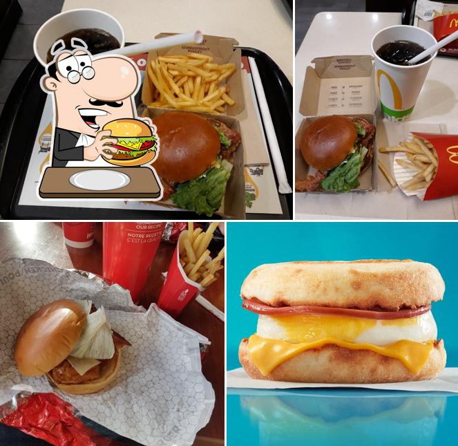Prueba una hamburguesa en McDonald’s