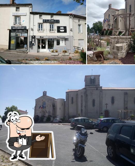 L'extérieur de La Cantine