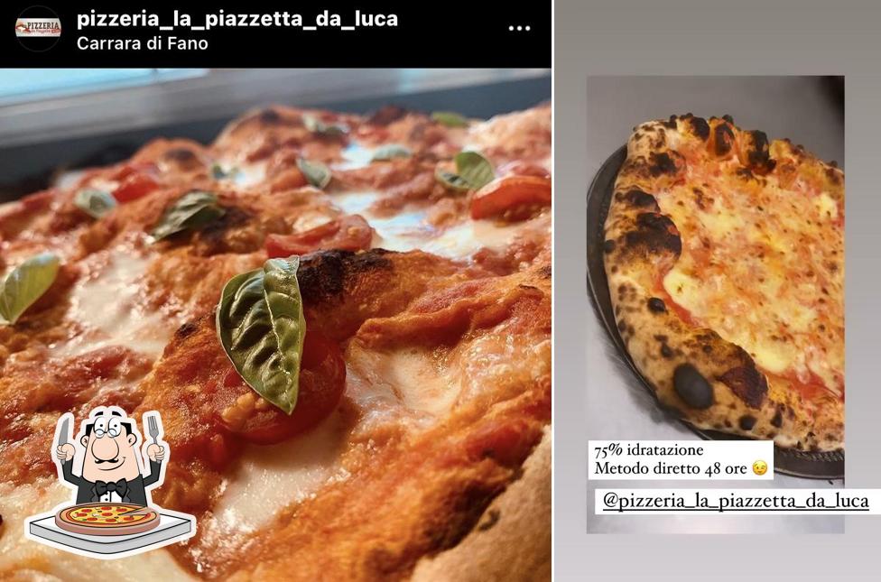 Scegli una pizza a Pizzeria La Piazzetta da Luca