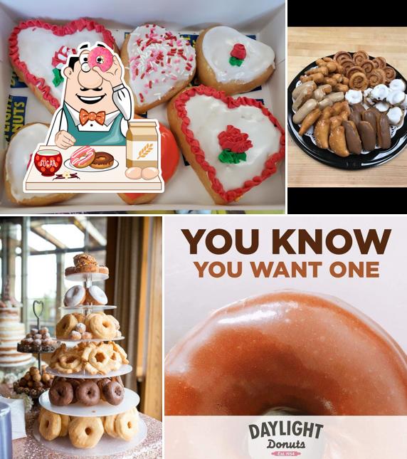 Sugar Shak Daylight Donuts offers a range of desserts