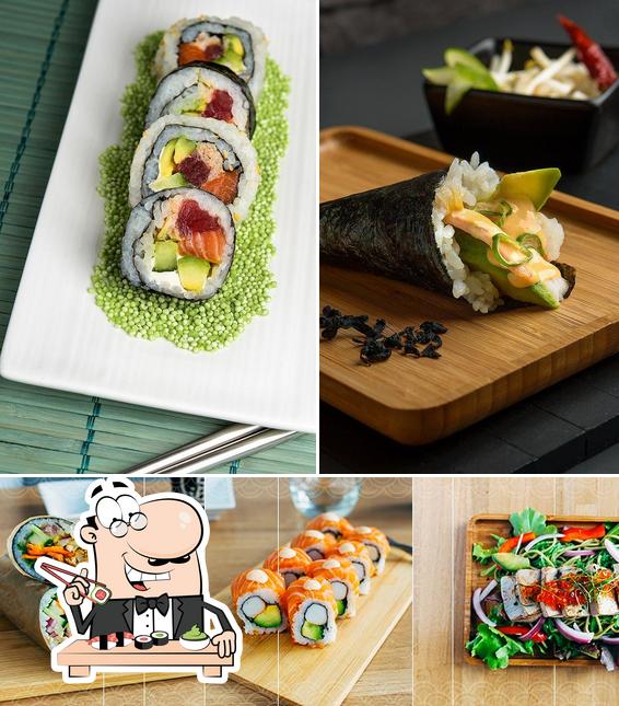 Choisissez de nombreuses options de sushi